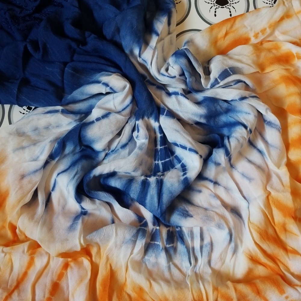 NEW. SPIRIT OF THE ENVIRONMENT, TIE DYE DRESS - Picture 2 of 7